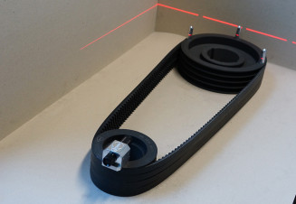 Ausrichtung der Riemenscheiben mit LüCo LaserPro